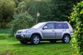 Car in countryside Royalty Free Stock Photo