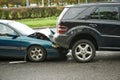 Car crash collision Royalty Free Stock Photo