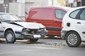 Car crash collision Royalty Free Stock Photo