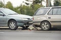 Car crash collision Royalty Free Stock Photo