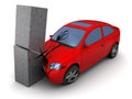 Car crash Royalty Free Stock Photo