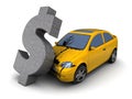Car crash Royalty Free Stock Photo
