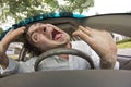 Car Crash Facial Expression