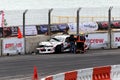 Car crash during Formula Drift Singapore 2009