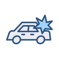 Car Crash Icon