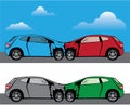 Car Crash vector