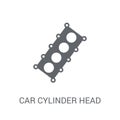car cylinder head icon. Trendy car cylinder head logo concept on Royalty Free Stock Photo