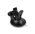 Car dashboard camera with suction mount isolated Royalty Free Stock Photo