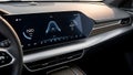 Car Dashboard Display Modern Vehicle Interior, Technology Royalty Free Stock Photo