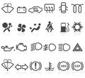 Car dashboard icons