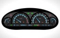 Car Dashboard Isolated