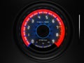 Car dashboard tachometer Royalty Free Stock Photo