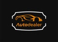 The car and dealer logo designs. Autocar, car wash, automotive logo designs inspiration.