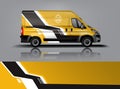 Van car Wrap design for company