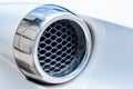 Car Detail of air intakes Royalty Free Stock Photo