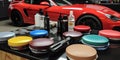 car detailing equipment polisher buffer detailing brush c one generative AI