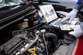 Car Diagnostic Service And Electronics Repair Royalty Free Stock Photo