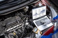 Car Diagnostic Service And Electronics Repair Royalty Free Stock Photo