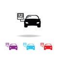 Car diagnostics icon. Elements of car repair multi colored icons. Premium quality graphic design icon. Simple icon for websites, w