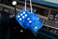 Car dice Royalty Free Stock Photo