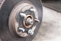 Car disc brake Royalty Free Stock Photo