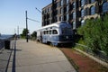 Red Hook Fairway Trolley 1 Royalty Free Stock Photo