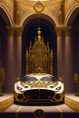 car divine proportion intricate design ultra detailed cinematic light generative ai