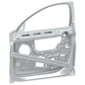 Car Door Frame on white. 3D illustration