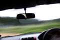 A car driving, slow shutterspeed