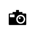 Car DVR. Car Digital Video Recorder Flat Vector Icon