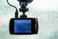 Car DVR Front camera car recorder Royalty Free Stock Photo