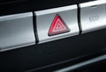 Car emergency button Royalty Free Stock Photo