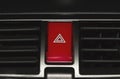 Car emergency button Royalty Free Stock Photo