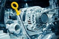 The car engine Royalty Free Stock Photo