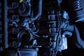 Car Engine Background