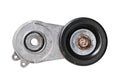 Car engine belt tensioner roller assembly