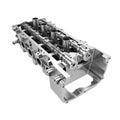 Car engine cylinder head isolated