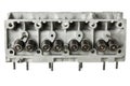 Car engine cylinder head top view