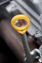 Car Engine Oil Dipstick Royalty Free Stock Photo