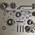 Car Engine Parts Layout