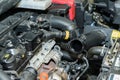 Car engine repair Royalty Free Stock Photo