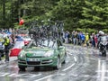 The Car of Europcar Team - Tour de France 2014