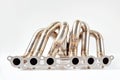 Car Exhaust Manifold Header Royalty Free Stock Photo