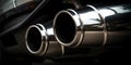 car exhaust muffler catalytic converter exhaust pipe exha generative AI