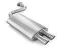 Car Exhaust Pipe. Royalty Free Stock Photo
