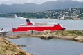 Car ferry in Bejaia Royalty Free Stock Photo