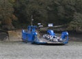 Car Ferry crossing the River Fal Royalty Free Stock Photo