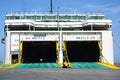 Car ferry loading ramps, Heraklion.