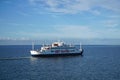 The car ferry operated by HH Ferries runs between Virtsu and Saaremaa Island on Baltic Sea.