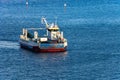 Car ferry at sea Royalty Free Stock Photo